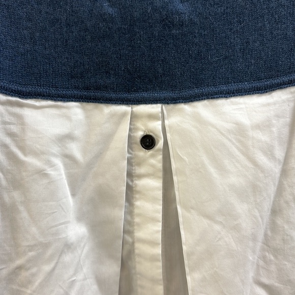 🔥🔥🔥NEW Naadam Cashmere Muxed Media Pleated Back Sweater - Picture 6 of 11